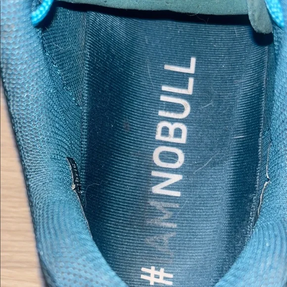 NOBULL Black and Blue Athletic Shoes with Streamlined Design 8 Womens - Picture 7 of 9